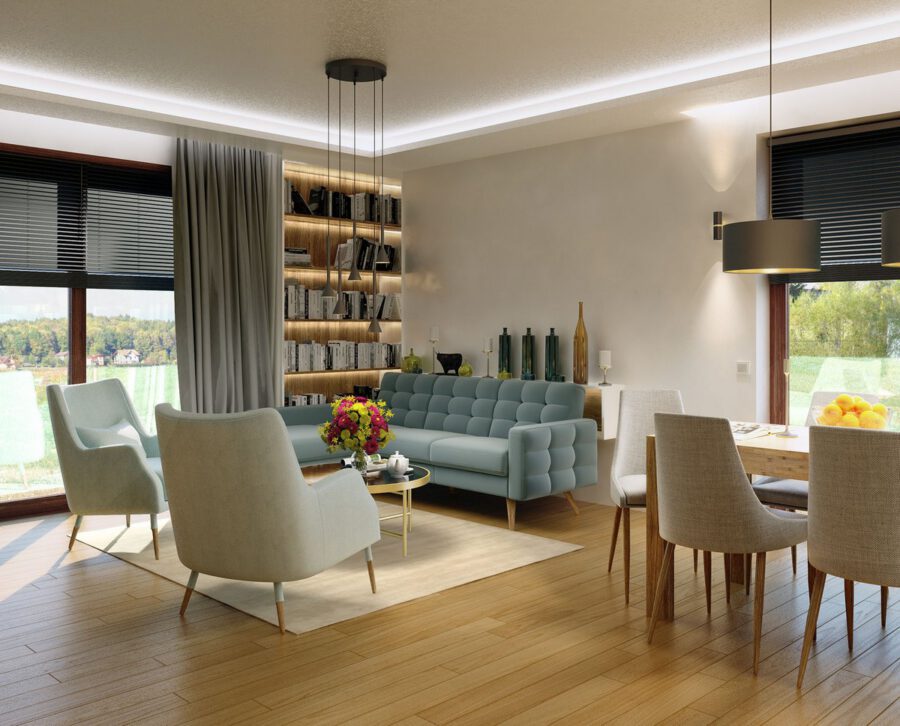 Wykończenie domu w Warszawie - FOIINTERIORS.PL